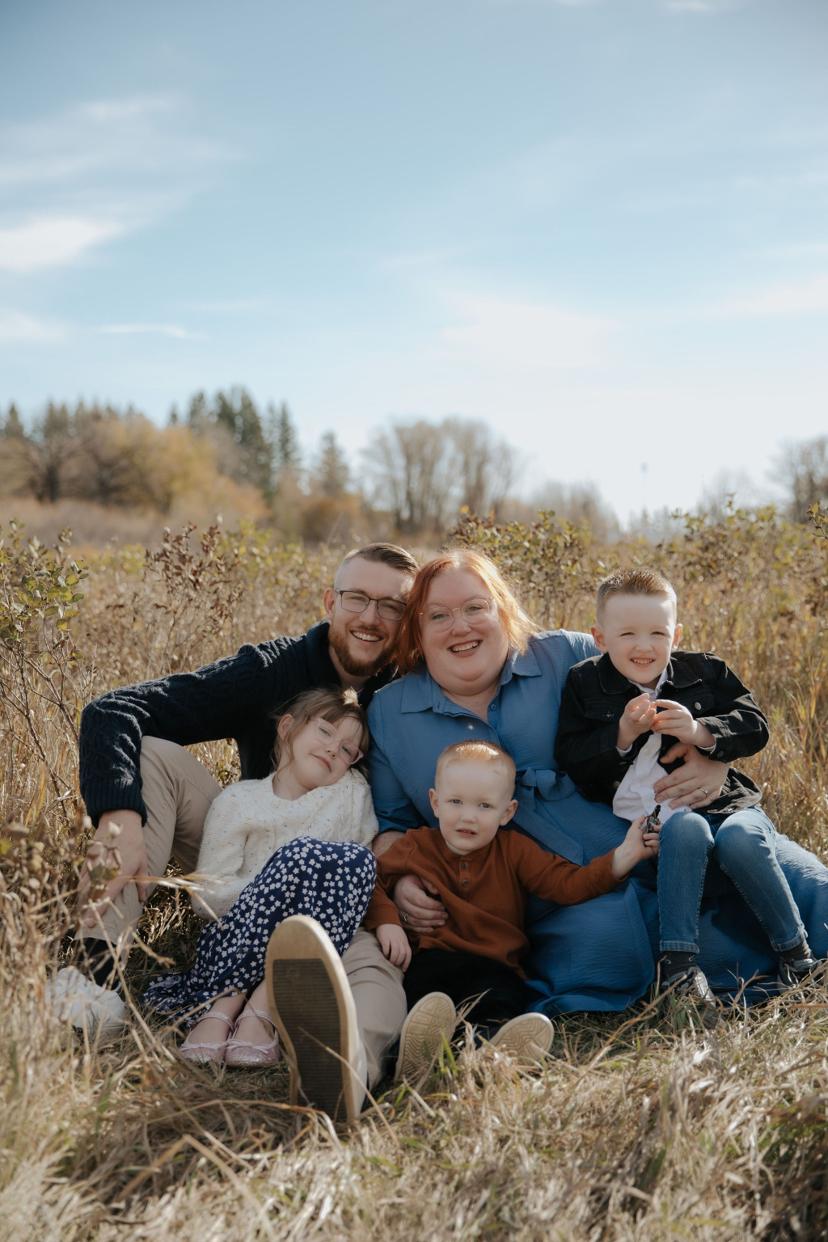Heather and her family